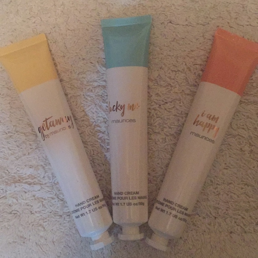 3 scented lotions!